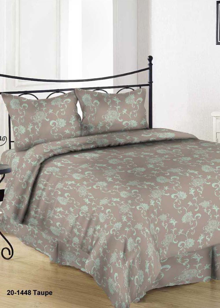 Complete Bedding Sets - "Taupe"