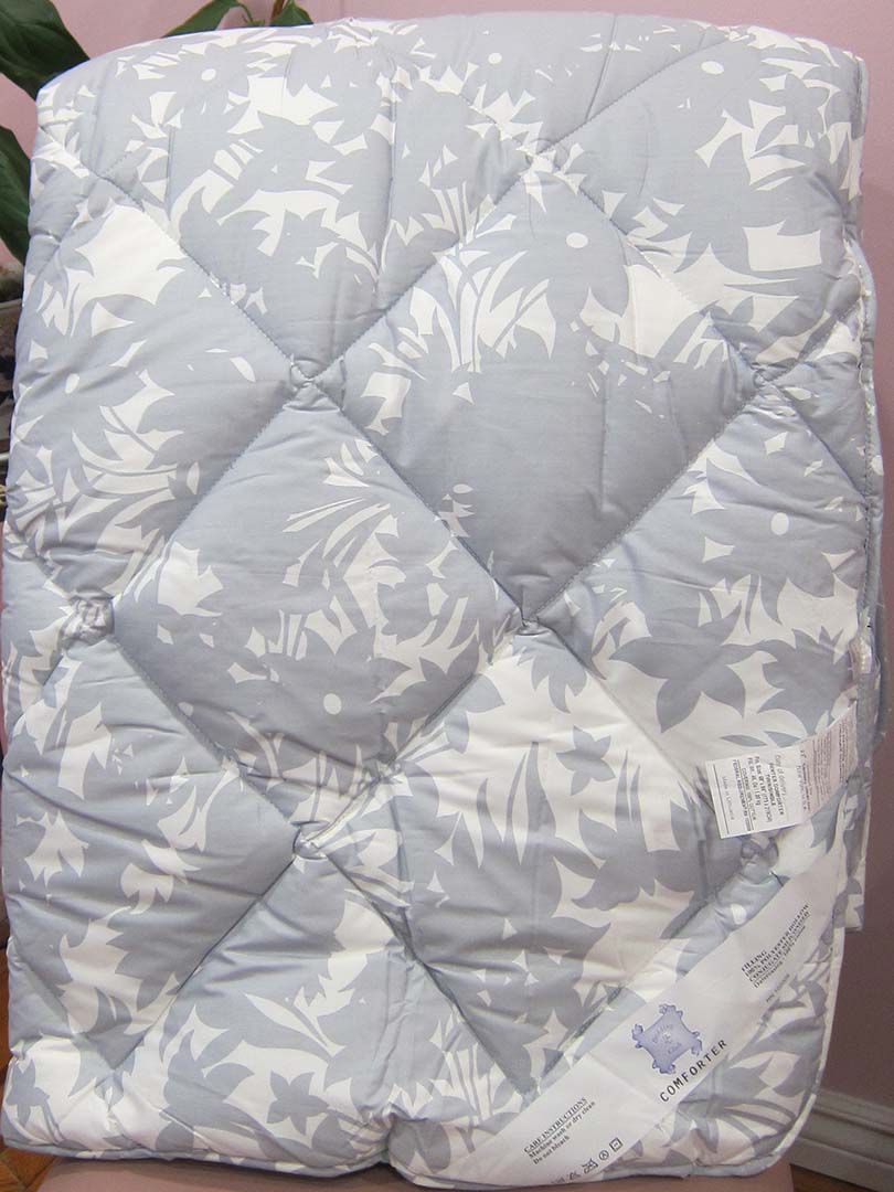 Winter Comforters "Grey Leaves"